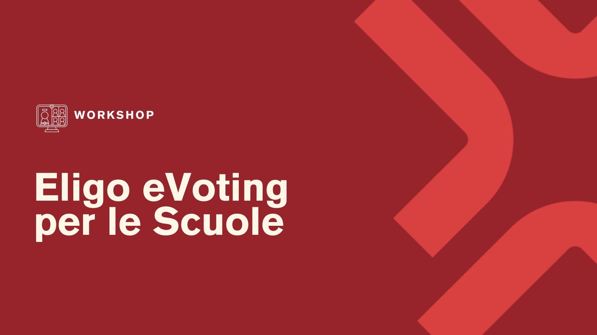 Workshop Eligo evoting per le scuole